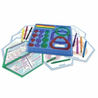 Piešimo rinkinys Spirograph Silverlit Originals Forms Spalvotas 25 Dalys