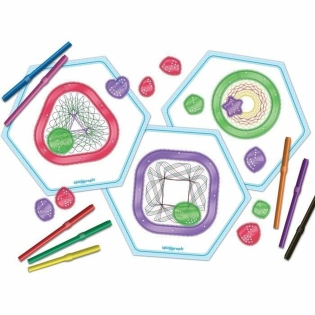 Piešimo rinkinys Spirograph Silverlit Originals Forms Spalvotas 25 Dalys