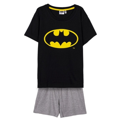 Pižama Vaikiškas Batman Juoda