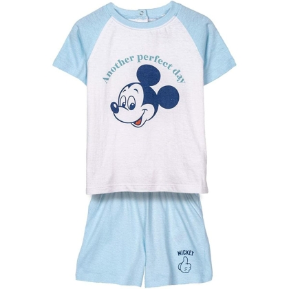 Pižama Vaikiškas Mickey Mouse Šviesiai mėlyna