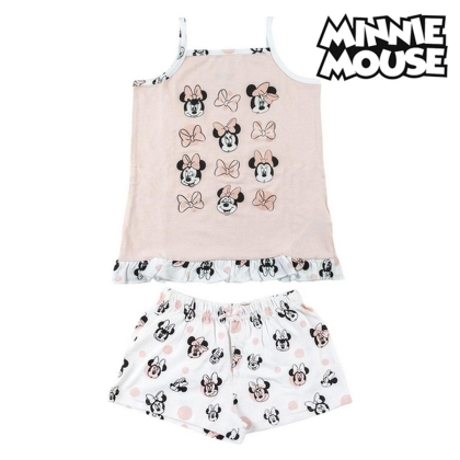 Pižama Vaikiškas Minnie Mouse Rožinė