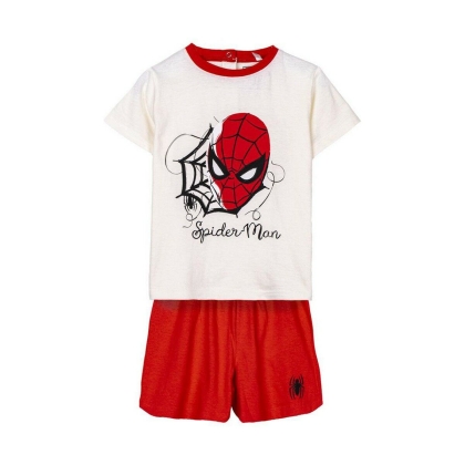 Pižama Vaikiškas Spider-Man Raudona
