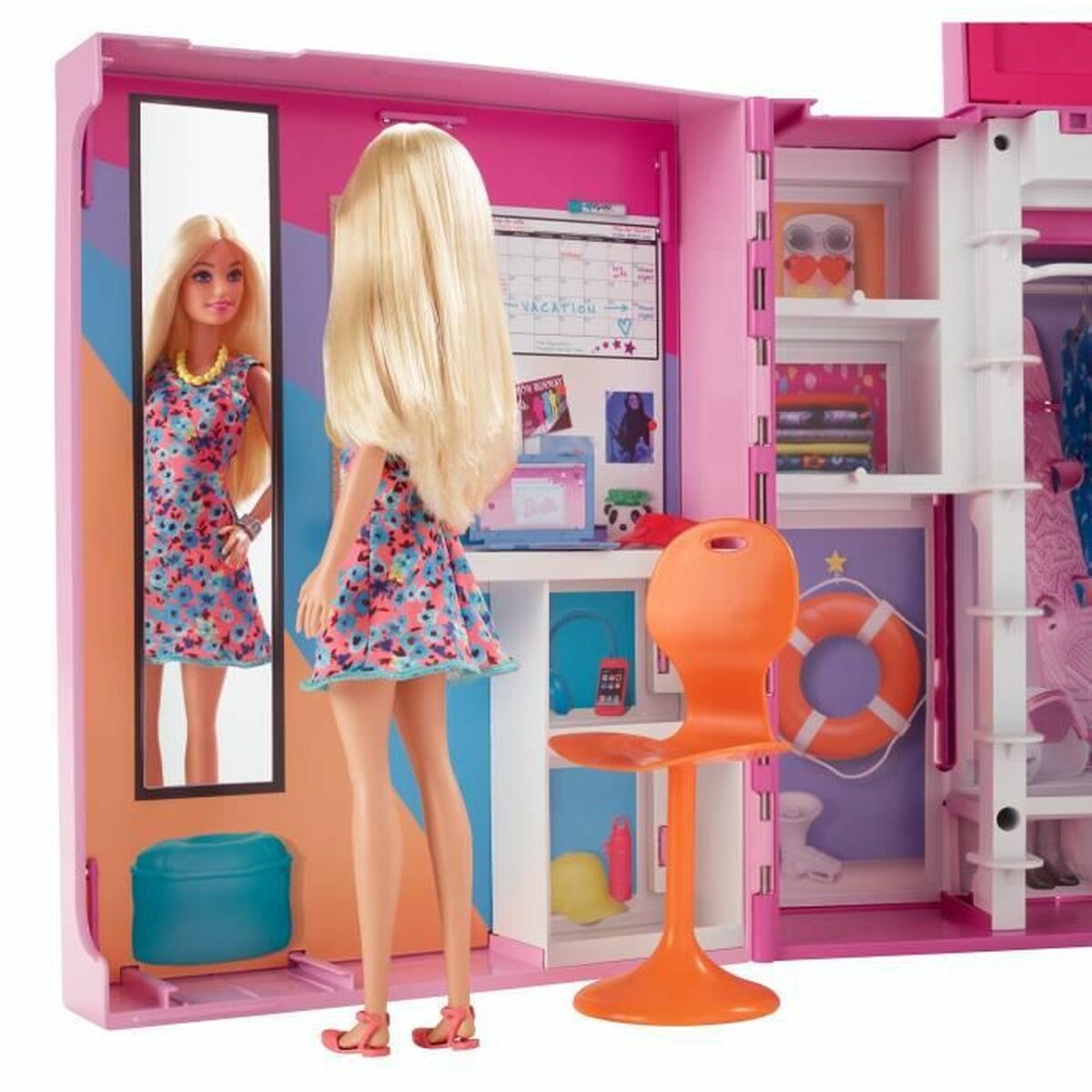 Playset Barbie Barbie And Her Mega Dressing Playset Barbie Barbie And Her Mega Dressing