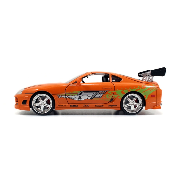 Playset Fast Furious Brian Toyota Supra 2 Dalys