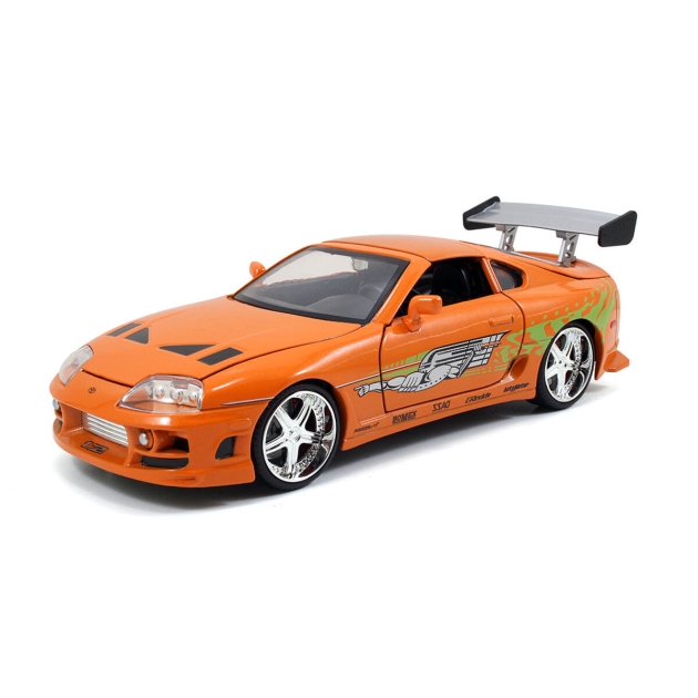 Playset Fast Furious Brian Toyota Supra 2 Dalys