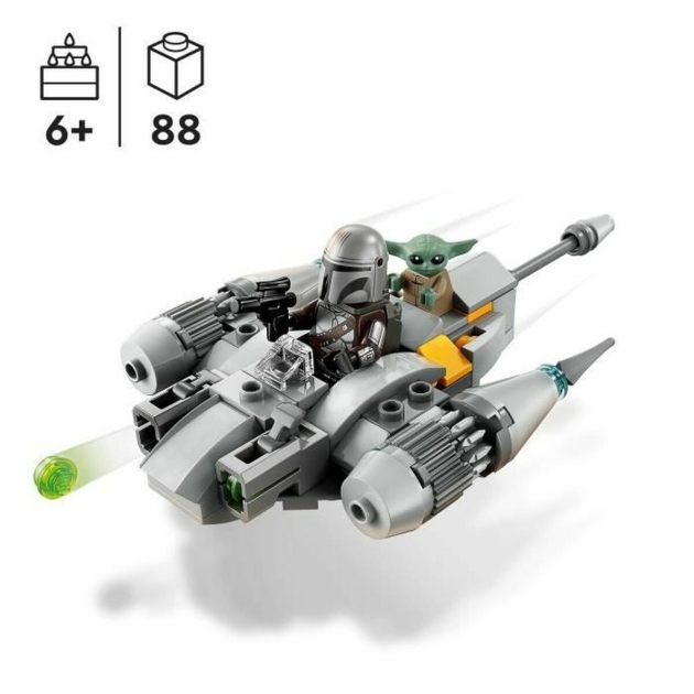 Playset Lego 75363 MICROFIGHTER N 1 MANDALORIAN 88 Dalys 1 vnt.