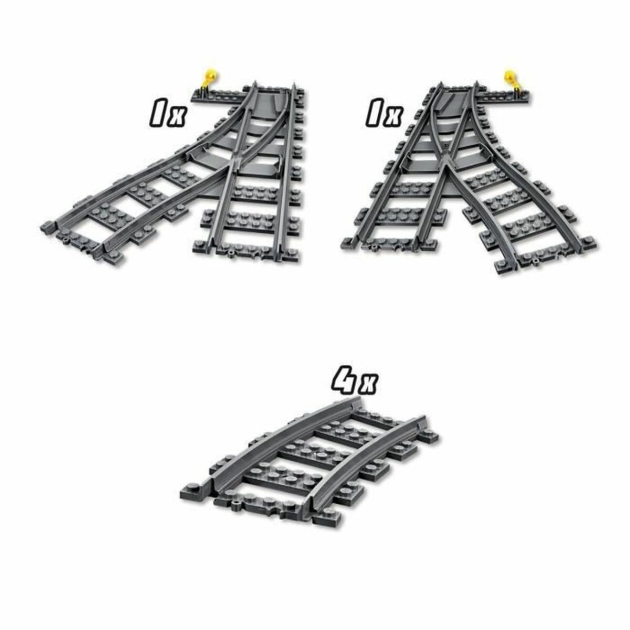 Playset Lego City Rail 60238 Priedai