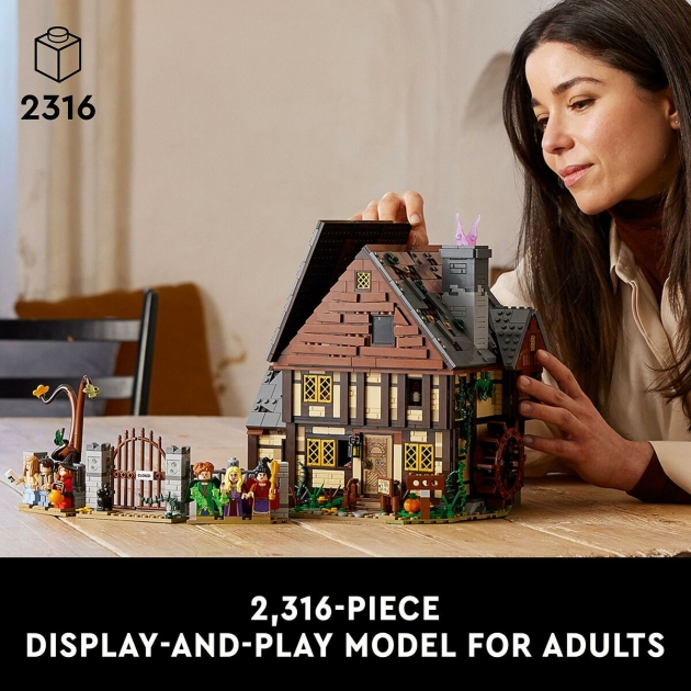 Playset Lego Disney Hocus Pocus – Sanderson Sisters’ Cottage 21341 2316 Dalys