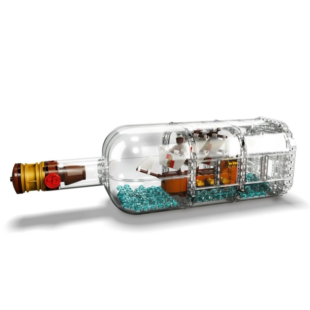 Playset Lego Ideas: Ship in a Bottle 92177 962 Dalys 31 x 10 x 10 cm