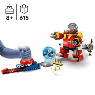 Playset Lego 76993 Sonic vs. Dr. Eggman’s Death Egg Robot Sonic