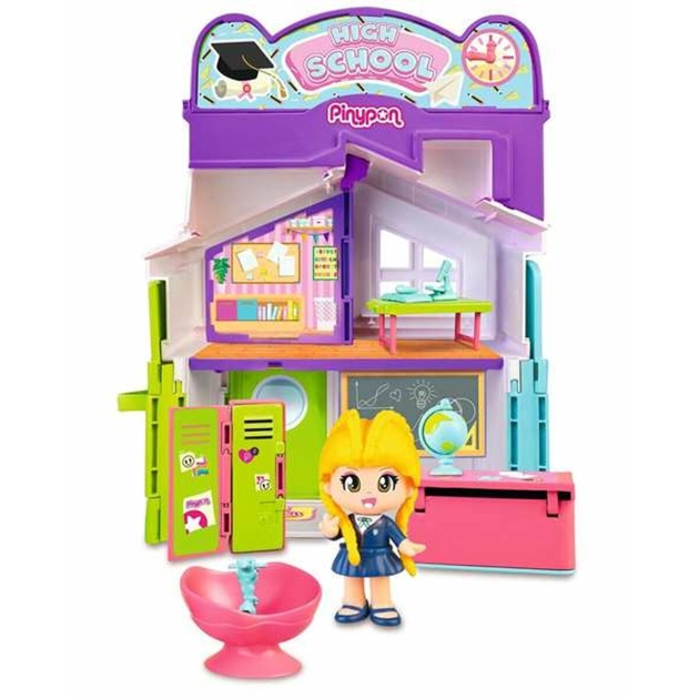 Playset Pinypon Chef Stylist High School 3 viename