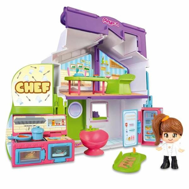 Playset Pinypon Chef Stylist High School 3 viename