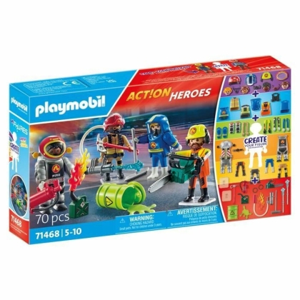Playset Playmobil 71468 Action Heroes Plastmasinis