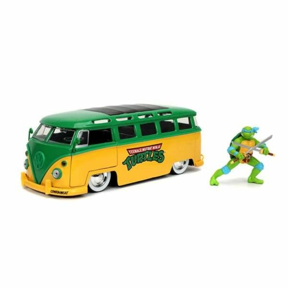 Playset Teenage Mutant Ninja Turtles Leonardo  1962 Volkswagen Bus 2 Dalys