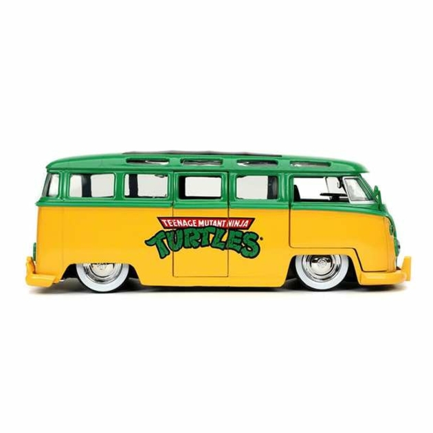 Playset Teenage Mutant Ninja Turtles Leonardo 1962 Volkswagen Bus 2 Dalys