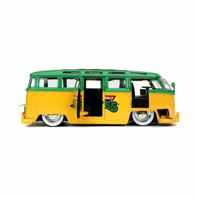 Playset Teenage Mutant Ninja Turtles Leonardo 1962 Volkswagen Bus 2 Dalys