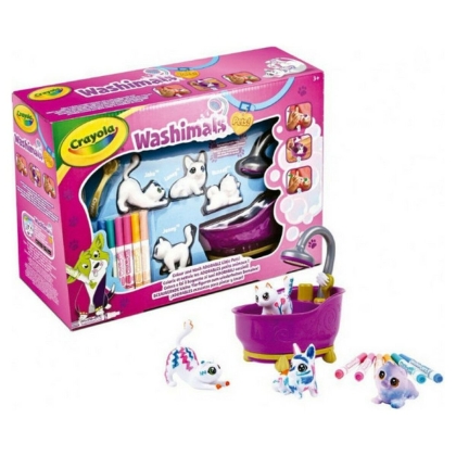 Playset Washimals Pets Crayola 74-7453 Vonia 6 Dalys