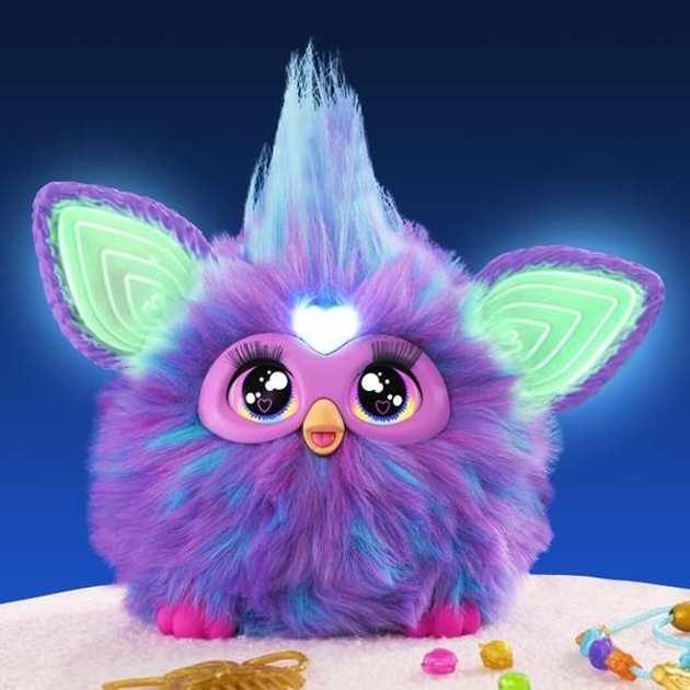 Pliušinis žaislas, leidžiantis garsus Hasbro Furby 13 x 23 x 23 cm