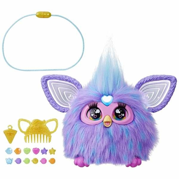 Pliušinis žaislas, leidžiantis garsus Hasbro Furby 13 x 23 x 23 cm