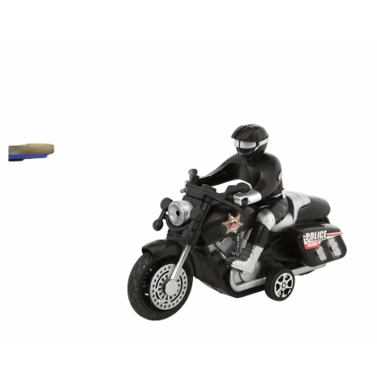 Policijos motociklas 18 x 12 cm
