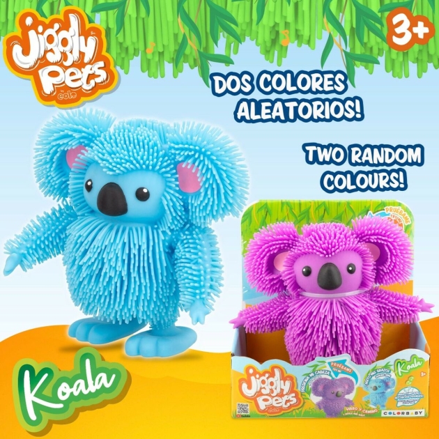 Pūkuotas žaislas Eolo Jiggly Pets Koala 18 x 16 x 9,5 cm (4 vnt.)