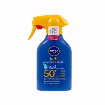 Purškiamas kremas nuo saulės vaikams Nivea Sun Niños Protege Cuida Spf 50 270 ml