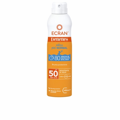 Purškiklis nuo saulės Ecran Ecran Denenes Vaikiškas SPF 50+ 250 ml