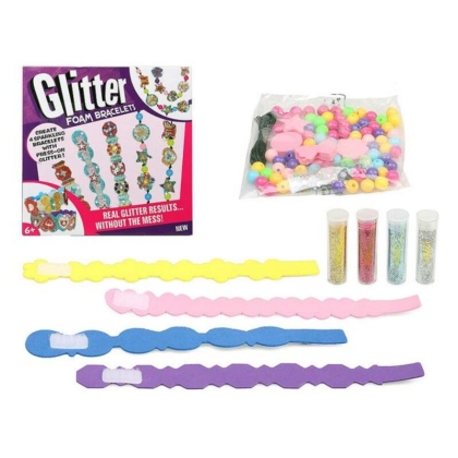 Rankinių veiksmų užduotis Glitter Foam Bracelets 119916