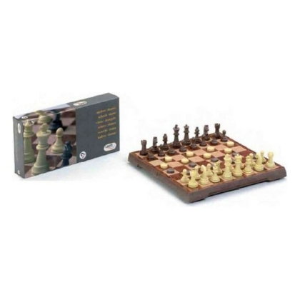 Šachmatų ir šaškių žaidimų lenta Cayro 453 Plastmasinis Magnetinis