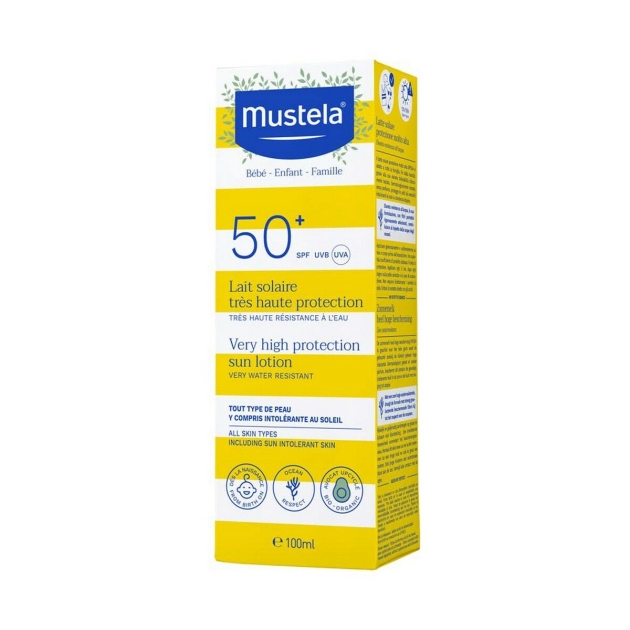 Saulės pienas vaikams Mustela Niño Sol Spf 100 ml