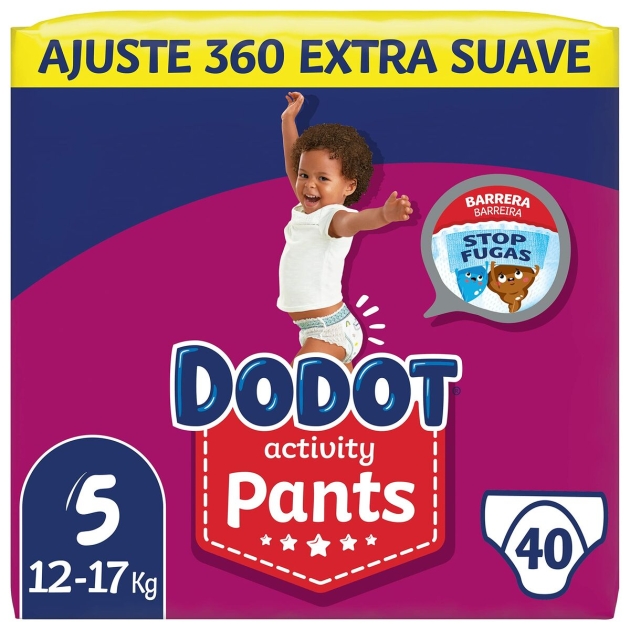 Vienkartinės sauskelnės Dodot Dodot Pants Activity 5 12-17 kg