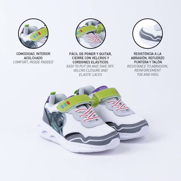Sportbačiai su LED Buzz Lightyear