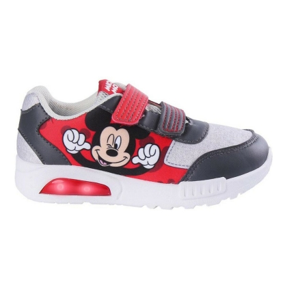 Sportbačiai su LED Mickey Mouse Raudona