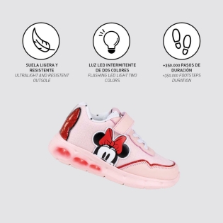 Sportbačiai su LED Minnie Mouse