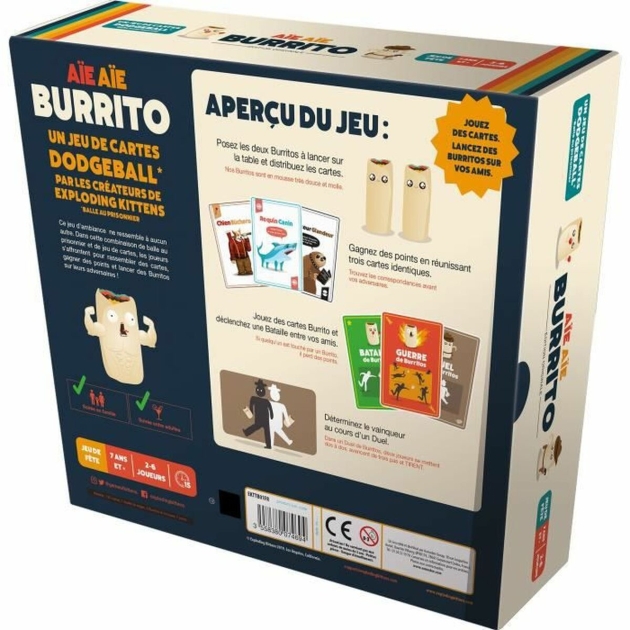 Stalo žaidimas Asmodee Aïe Aïe Burrito (FR)