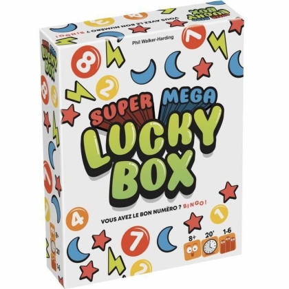 Stalo žaidimas Asmodee Super Mega Lucky Box (FR)