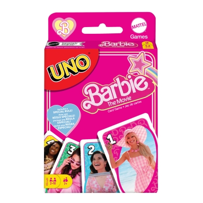 Stalo žaidimas Barbie UNO (Inglés, Alemán)