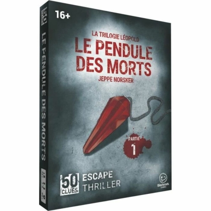 Stalo žaidimas BlackRock 50 Clues: Le Pendule des Morts