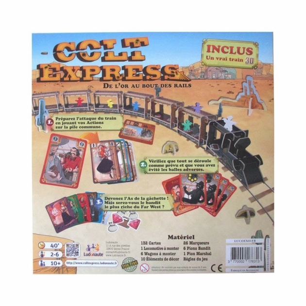 Stalo žaidimas BlackRock Colt Express