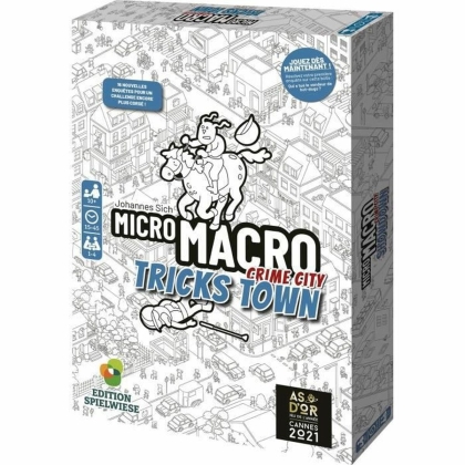 Stalo žaidimas BlackRock Micro Macro: Crime City - Tricks Town