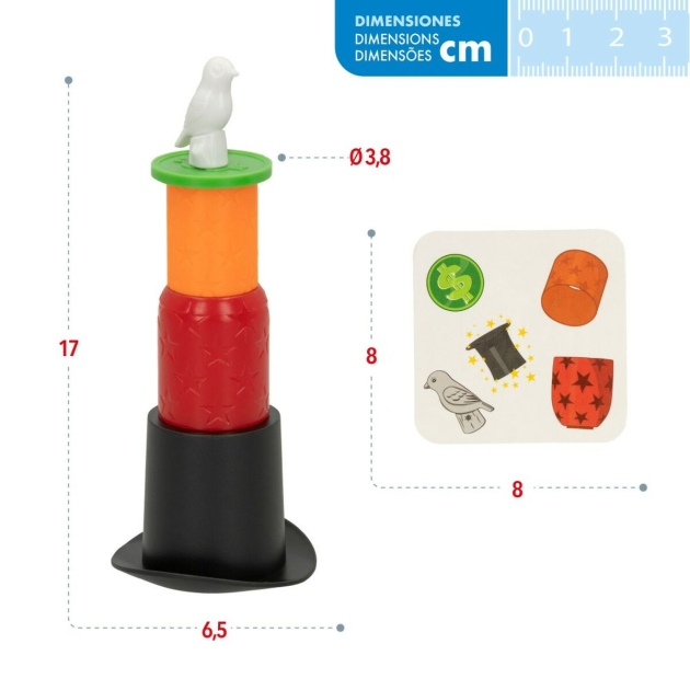 Stalo žaidimas Colorbaby Kepurė (6 vnt.)
