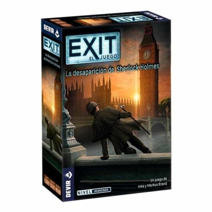 Stalo žaidimas Devir Exit Desaparicion Sherlock Holmes ES