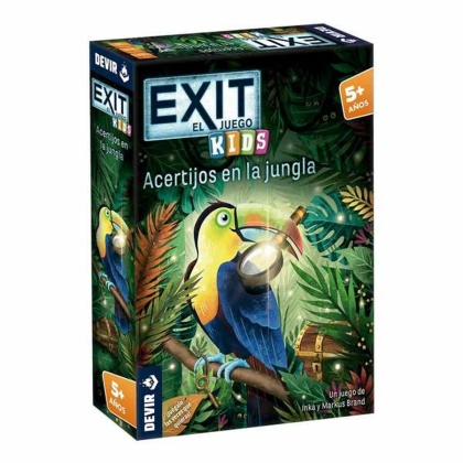 Stalo žaidimas Devir Exit Kids Acertijos En La Jungla ES