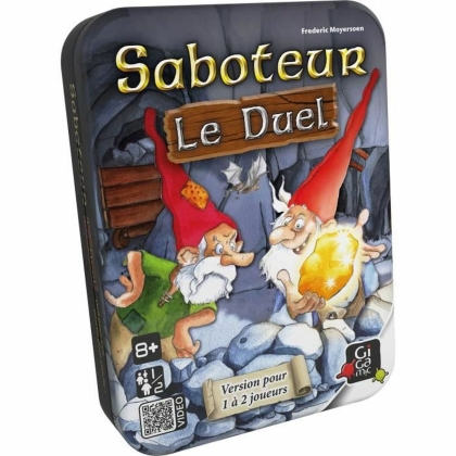 Stalo žaidimas Gigamic SABOTEUR LE DUEL (FR)