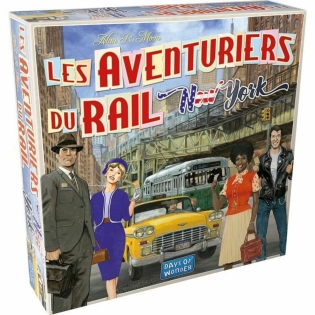Stalo žaidimas Les Aventuriers du Rail - New York (FR)