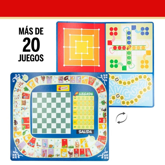 Stalo žaidimas Lisciani Juegos reunidos ES 40 x 0,1 x 33 cm (12 vnt.)