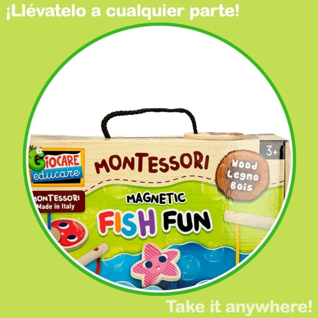 Stalo žaidimas Lisciani Montessori Žvejyba (6 vnt.)