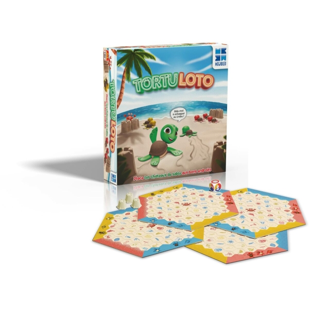 Stalo žaidimas Megableu Tortuloto (FR)