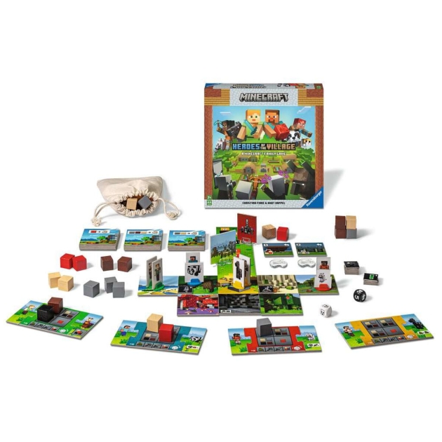 Stalo žaidimas Minecraft Heroes of the Village