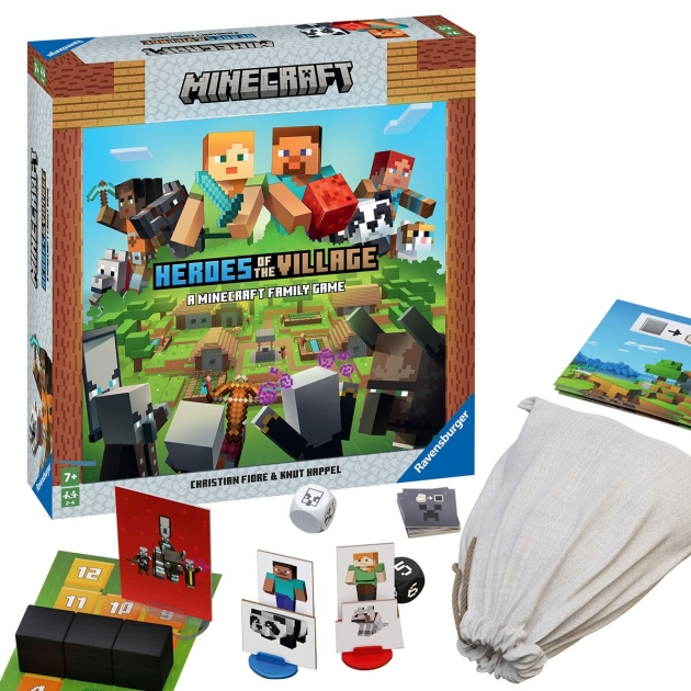 Stalo žaidimas Minecraft Heroes of the Village